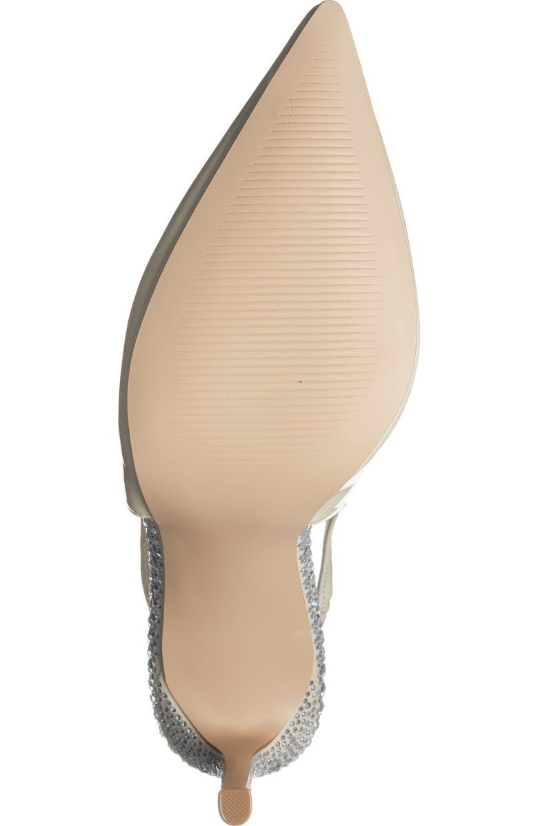 Steve Madden Jayney Slingback Pump, Alternate, color, Bone Leather