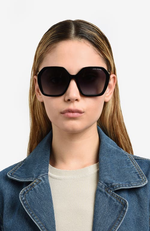 Marc Jacobs 57mm Gradient Square Sunglasses