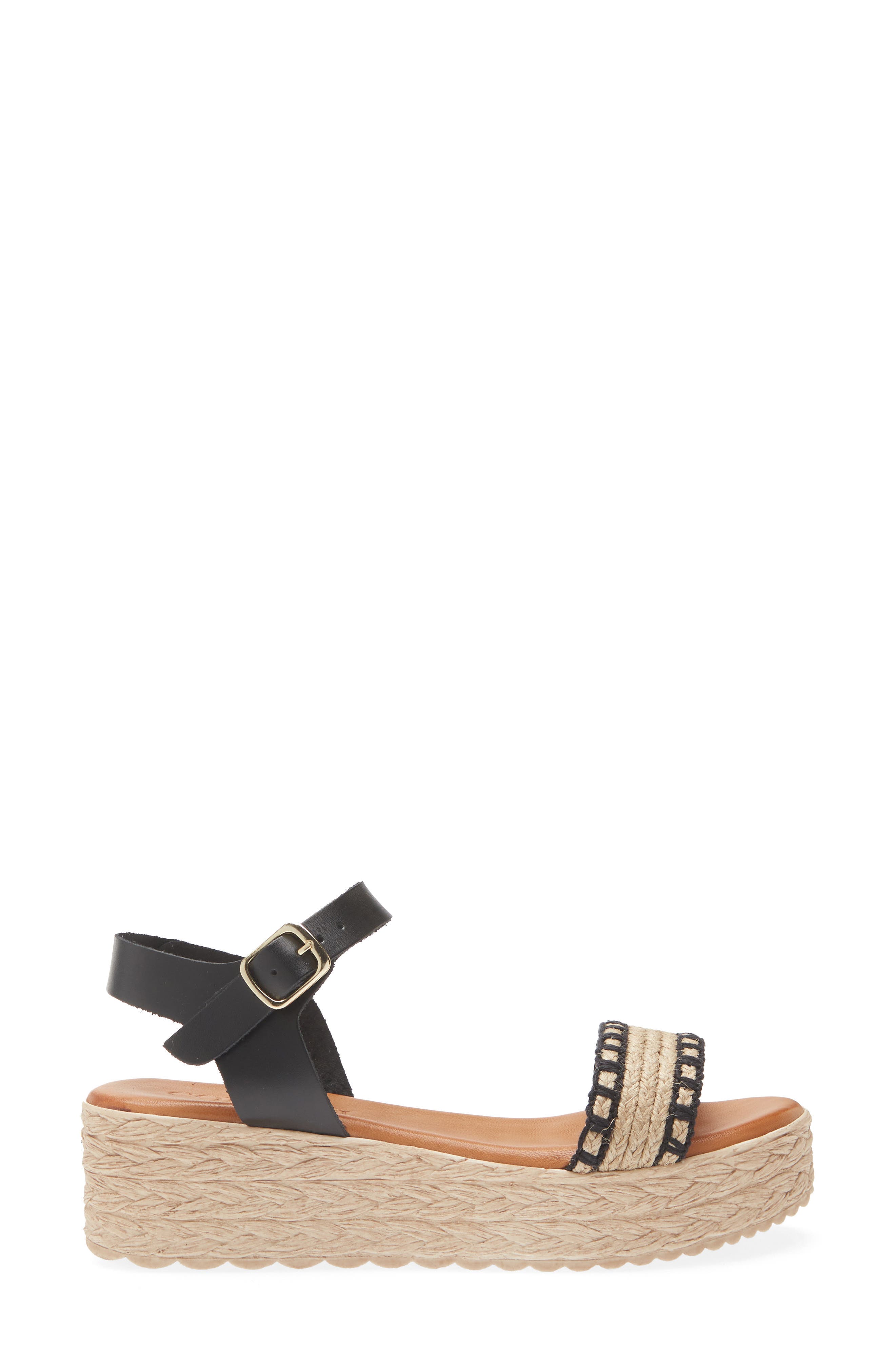 Cordani Bryce Platform Sandal, Alternate, color, Black