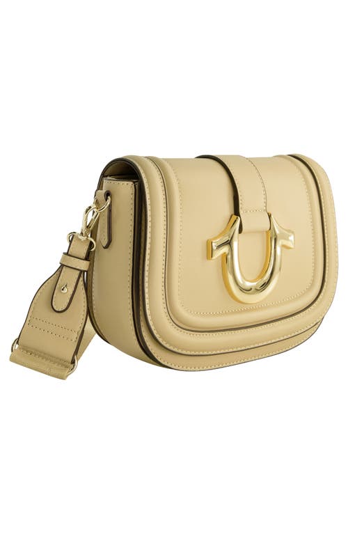 True Religion Horseshoe Saddle Bag In Camel