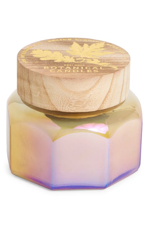 Garden Octagonal Jar Candle