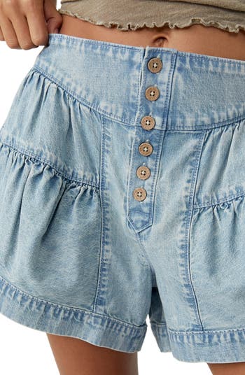 Fleur Denim Shorts