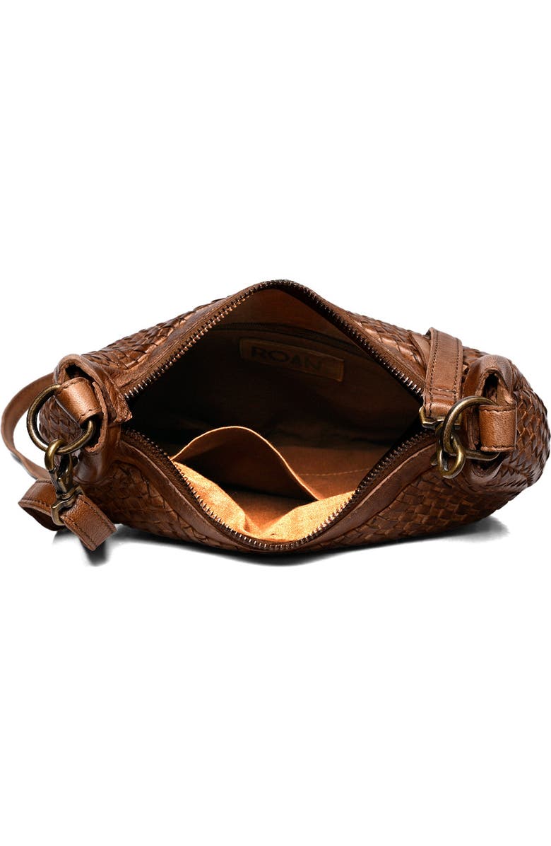 ROAN Agenda Bag, Alternate, color, Brown Napa