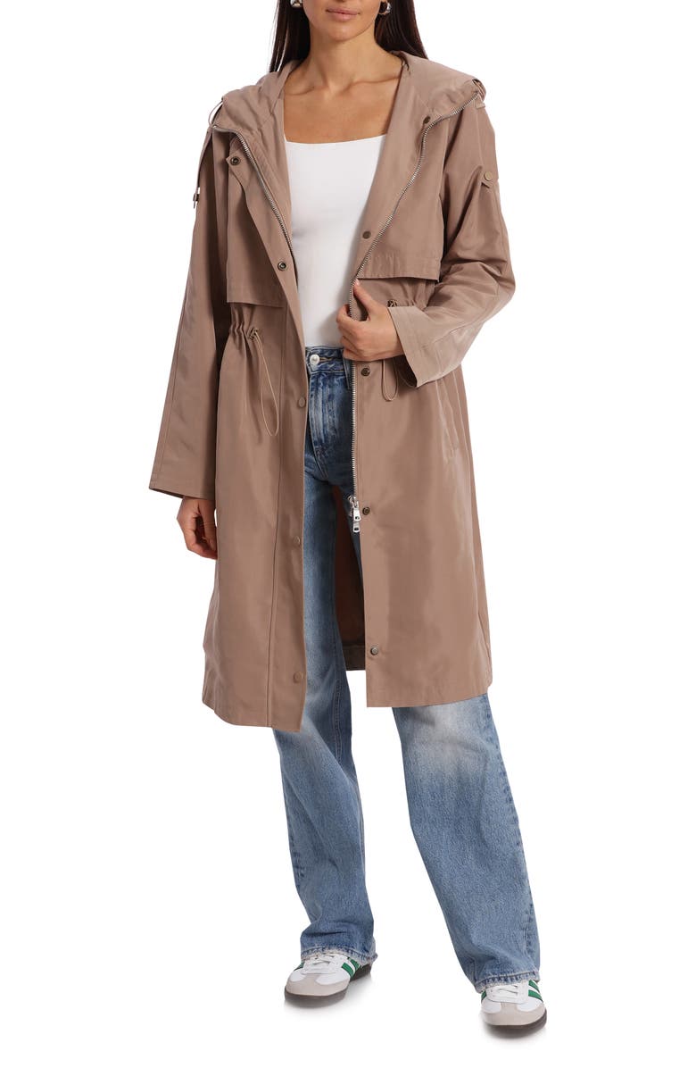 Avec Les Filles Oversize Water Resistant Trench Coat, Alternate, color,