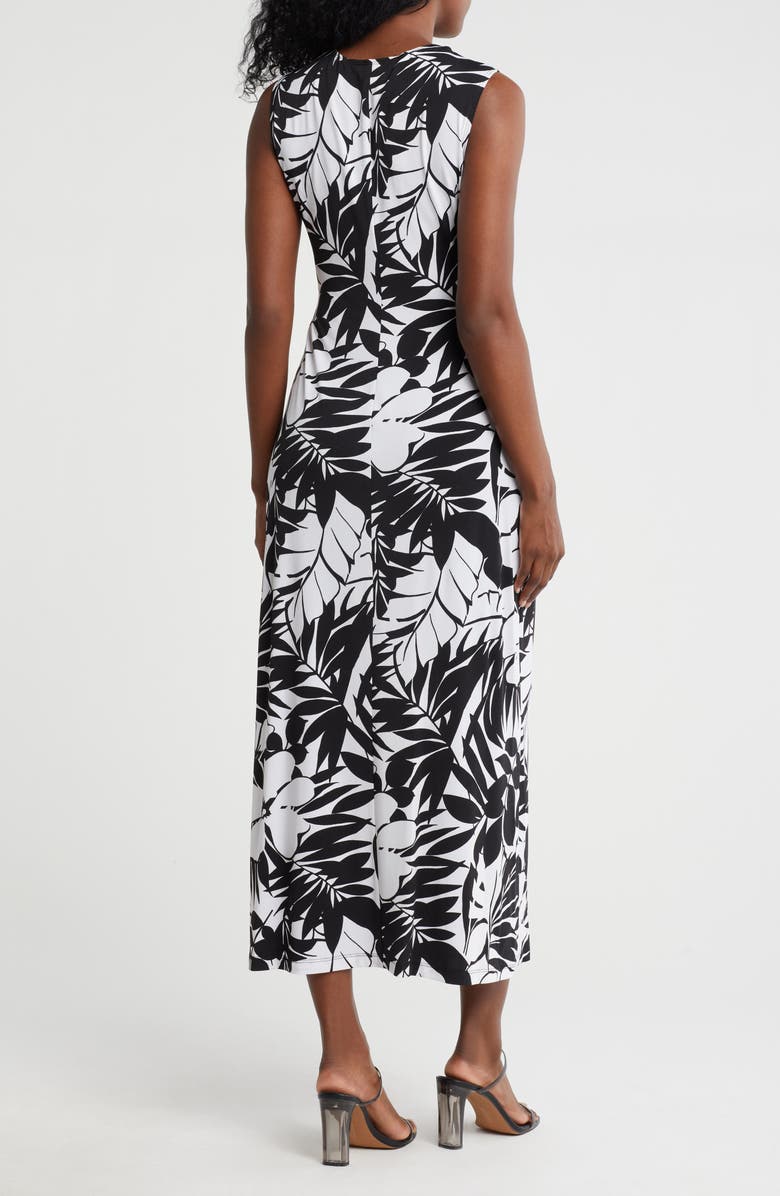 Connected Apparel Twist Front Maxi Dress, Alternate, color,