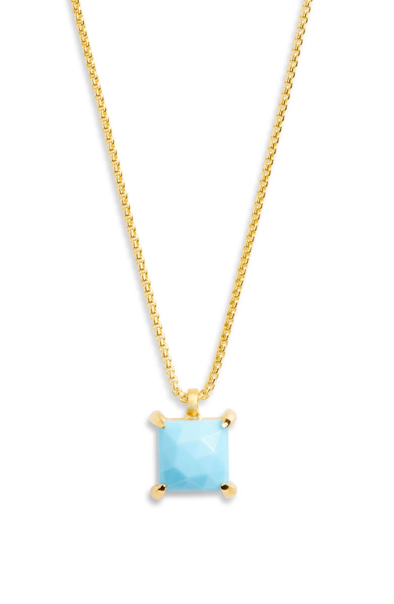 Dean Davidson Nomad Midi Turquoise Pendant Necklace, Main, color,