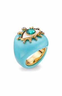 Kurt Geiger London Evil Eye Dome Cocktail Ring