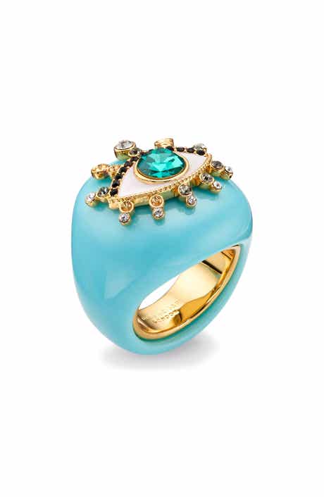 Kurt Geiger London Evil Eye Dome Cocktail Ring