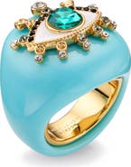 Kurt Geiger London Evil Eye Dome Cocktail Ring
