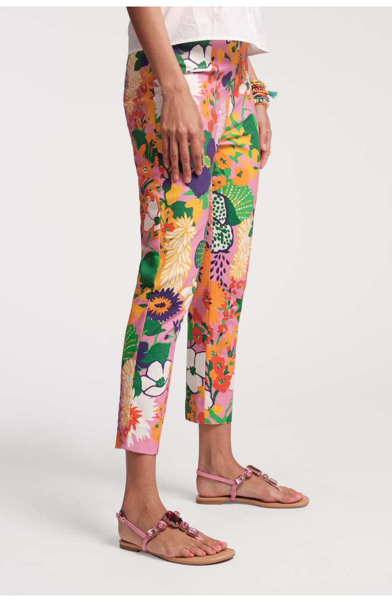 Frances Valentine Lucy Pant Botanical Bash, Alternate, color, Pink/Multi