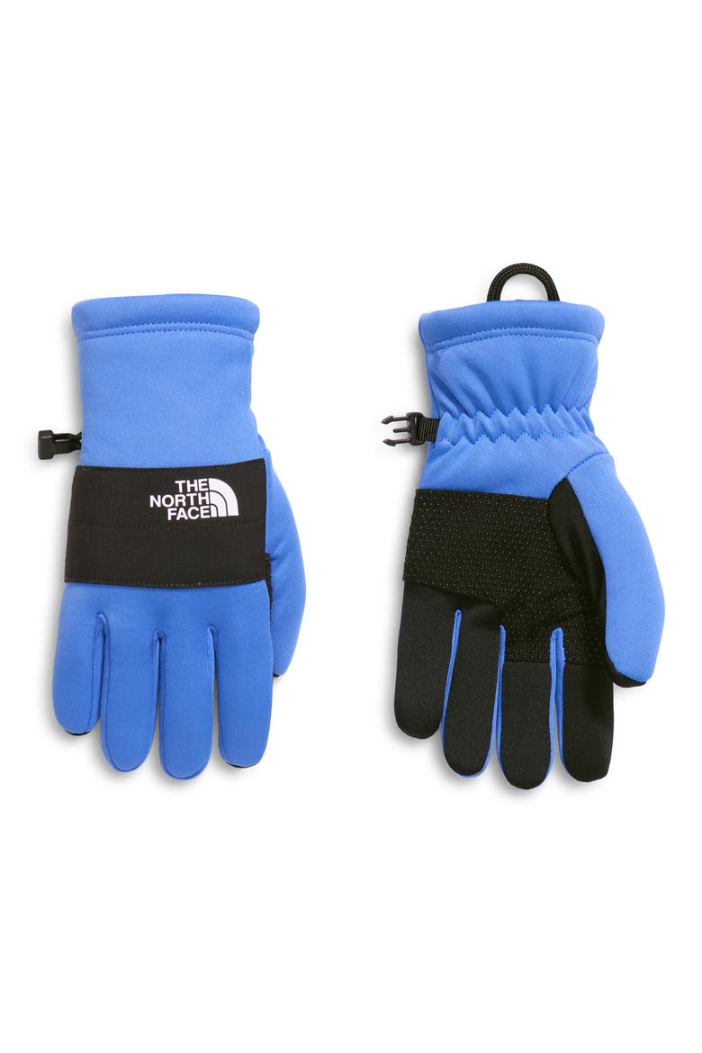 Kids' Sierra Etip Tech Gloves, Main, color, ACTIVE BLUE