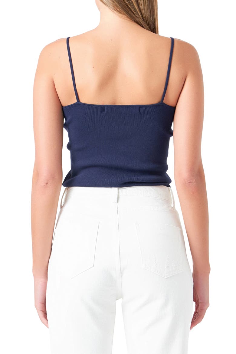 Rib Camisole, Alternate, color, NAVY