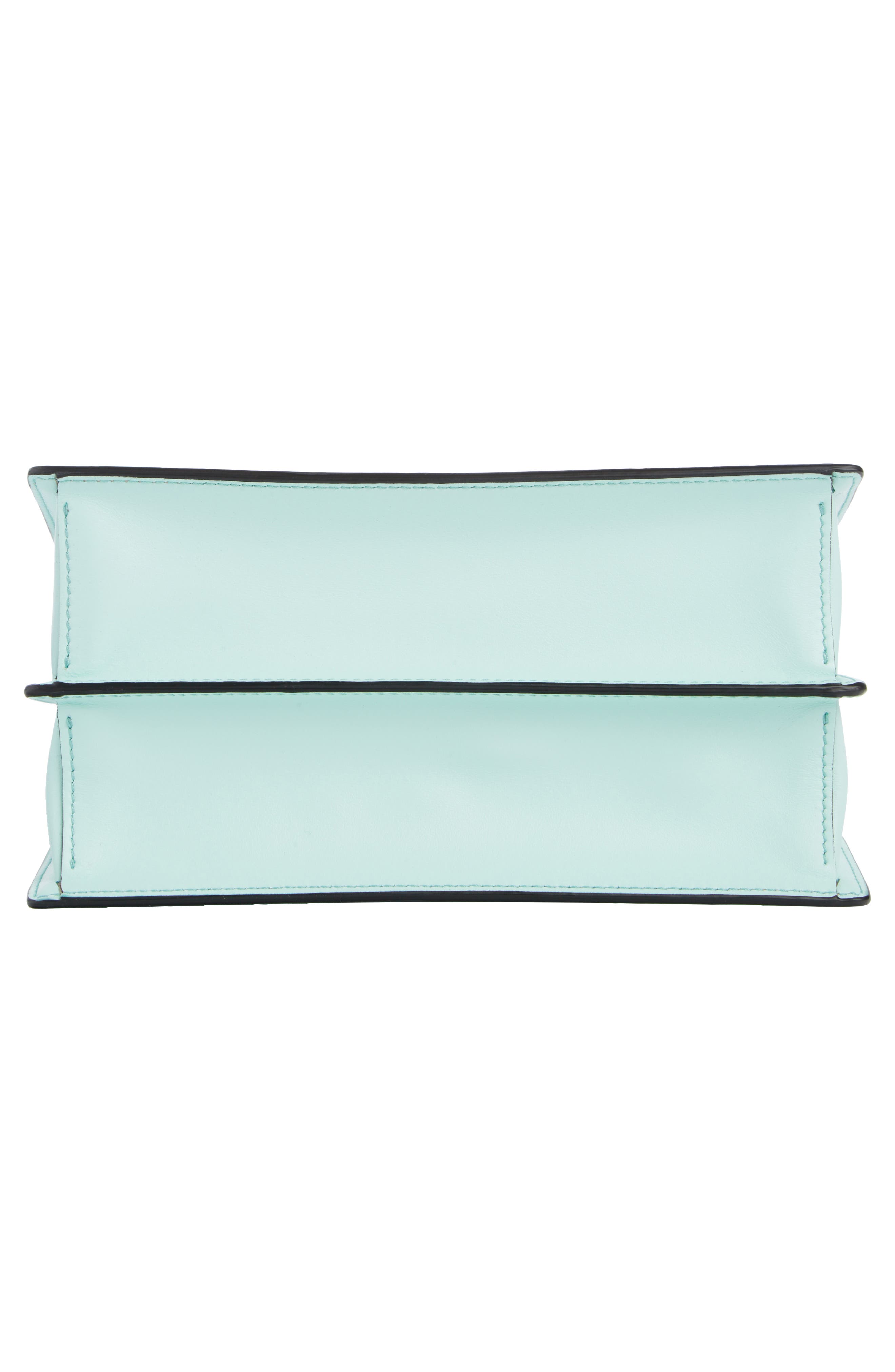 Roger Vivier Mini So Vivier Leather Top Handle Bag, Alternate, color, 