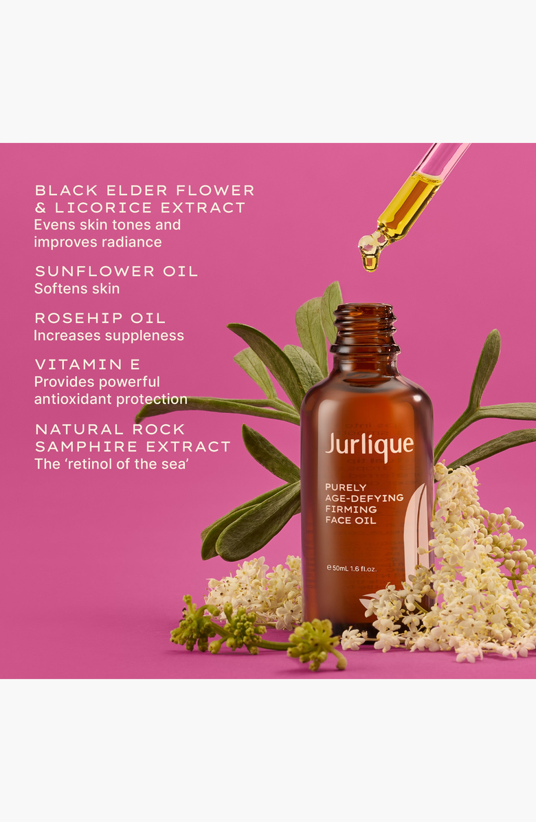 JURLIQUE Purely Age-Defying Firming Face Oil, Alternate, color, Amber
