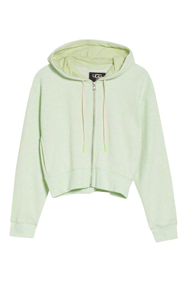 UGG<sup>®</sup> Women's Camari Mélange Crop Lounge Hoodie, Alternate, color,