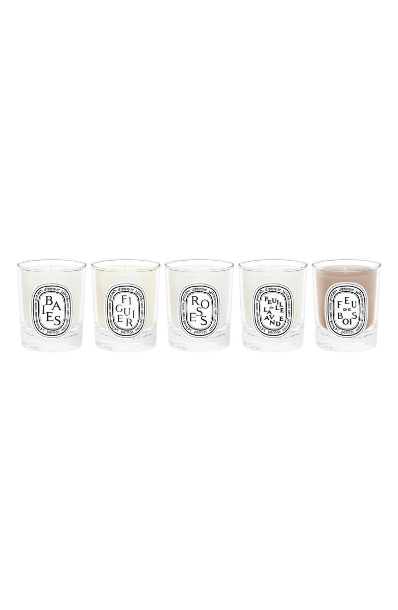 Diptyque Travel Size Scented Candle Set $82 Value, Main, color,