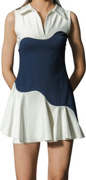 Port De Bras Wave Dress