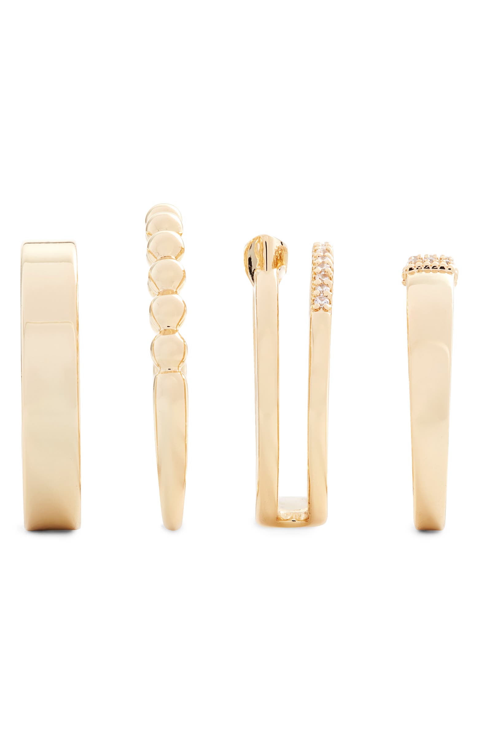 Nordstrom Set of 4 Stacking Rings | Nordstrom