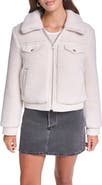 Levi's Fleece & Denim Bomber Jacket