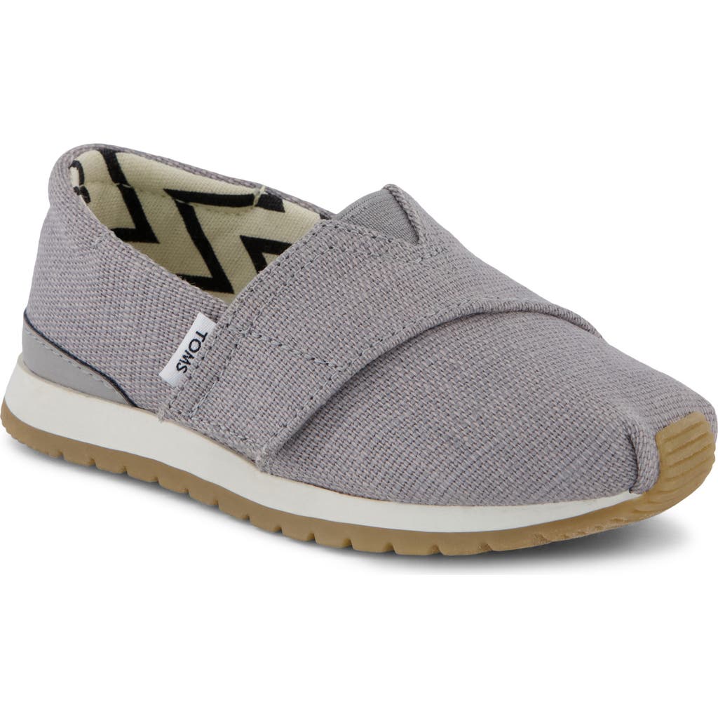 Toms Kids' Alpargata Sneaker In Gray