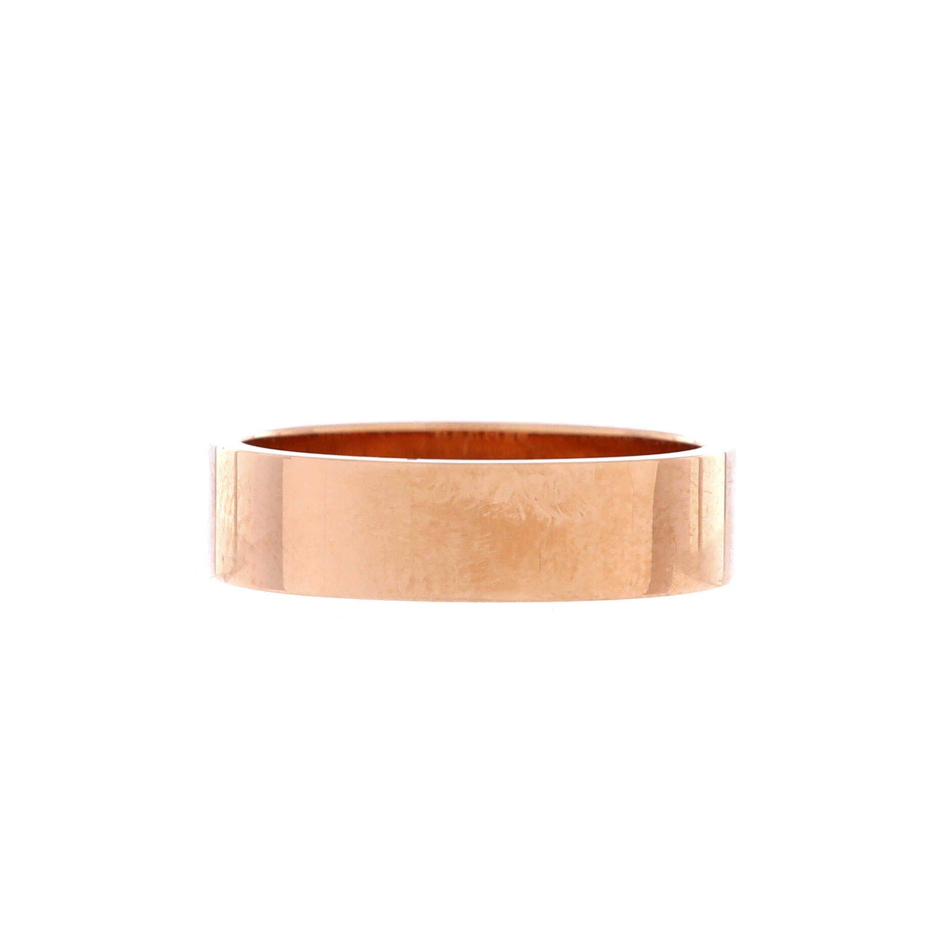 Pre-Owned Hermes Collier de Chien Ring 18K Rose Gold and Diamonds Small, Alternate, color, Rose Gold