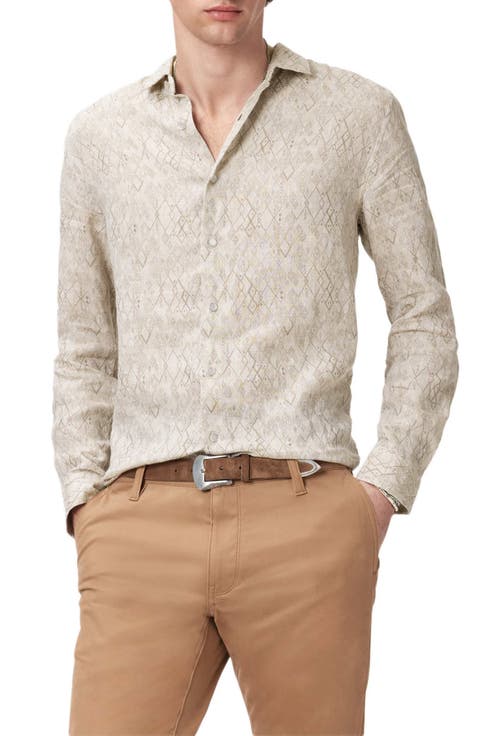 Thompsom Linen Button-Up Shirt