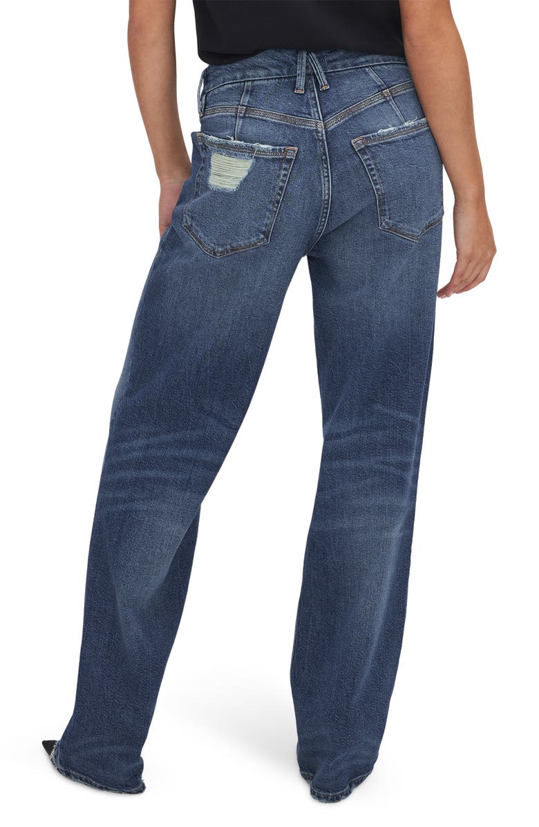 Good American Good Petite '90s Jeans, Alternate, color, 