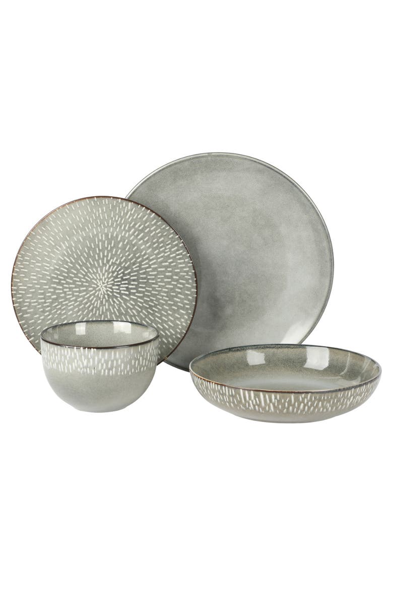 Matisse 16-Piece Dinnerware Set, Alternate, color, Green