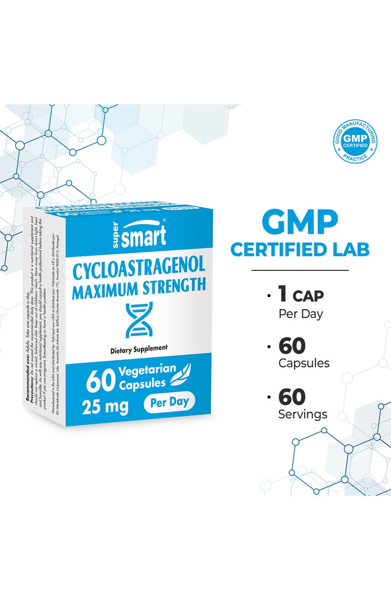 SuperSmart Cycloastragenol 20mg, Alternate, color, 