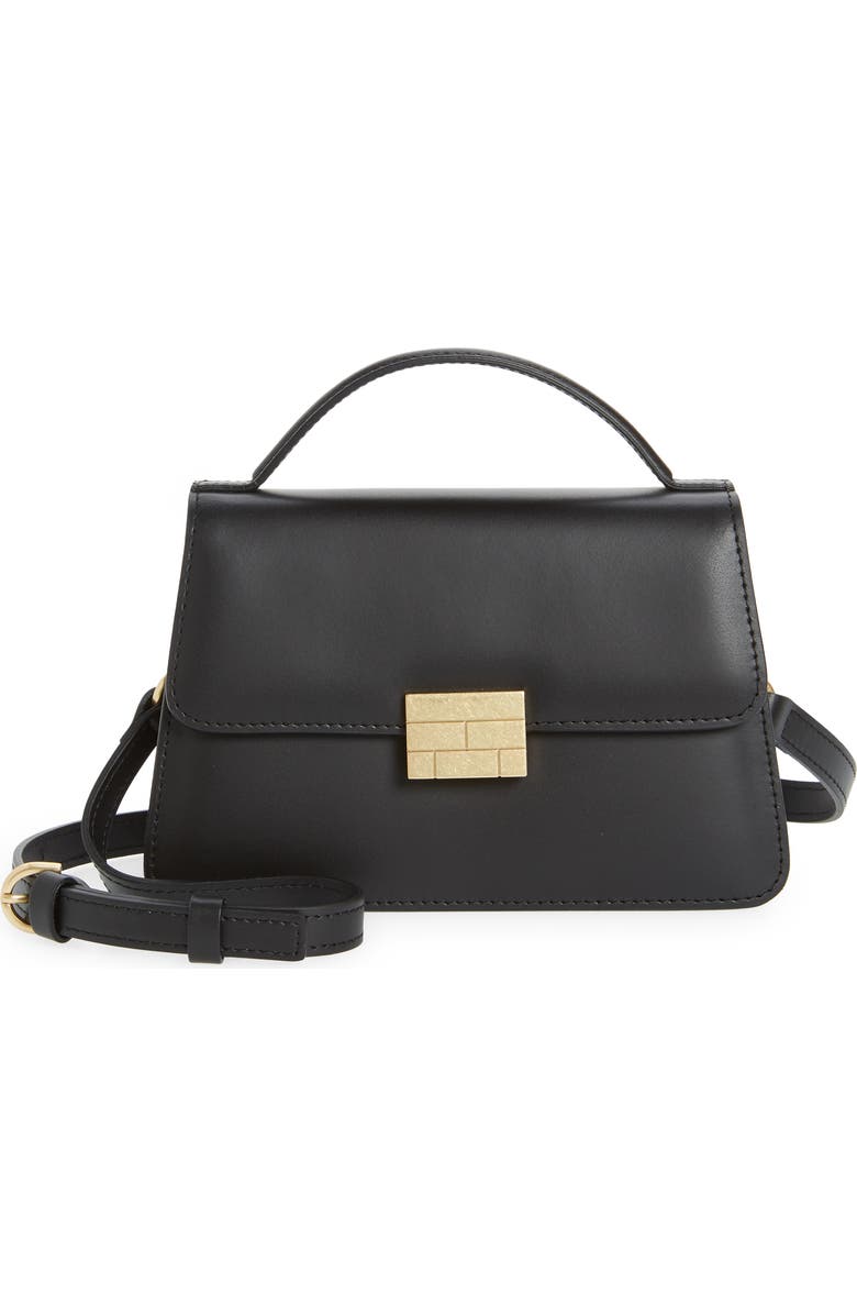 FRAME Le Signature Small Leather Crossbody Bag, Main, color,