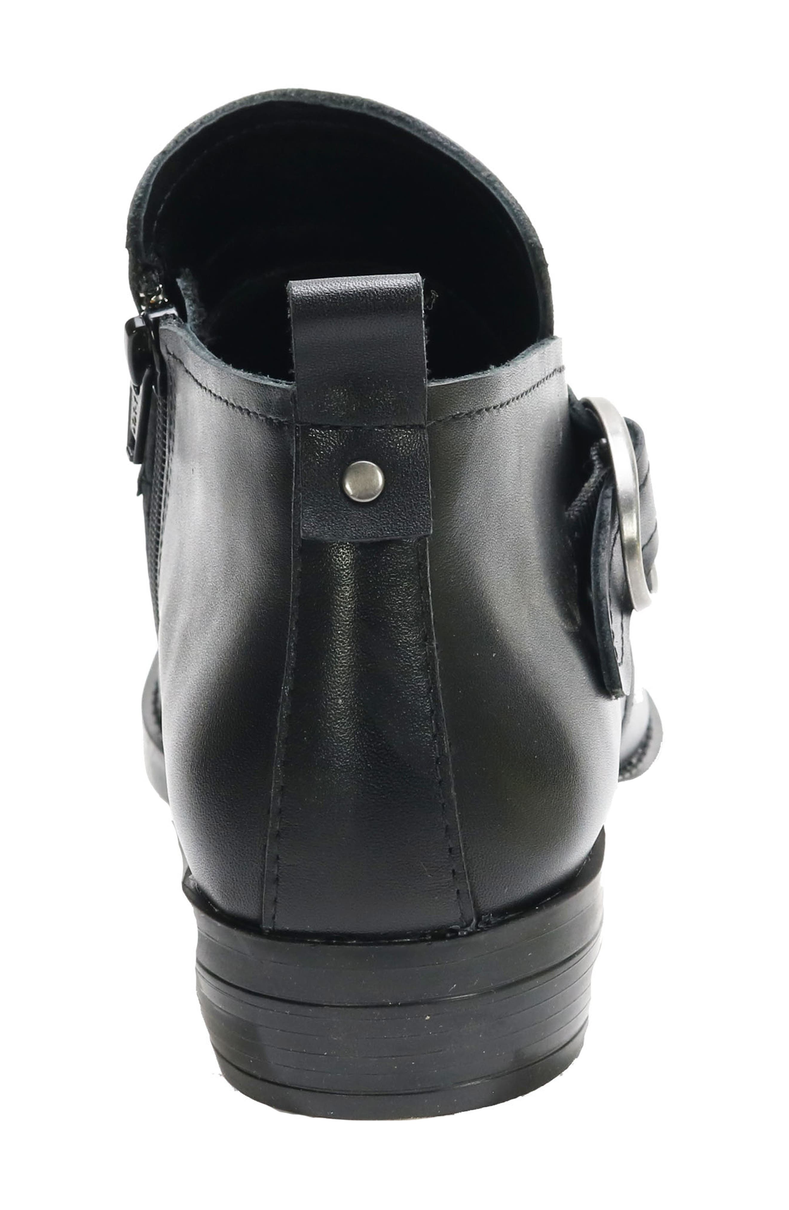 David Tate Maverick Bootie, Alternate, color, Black Antique Leather