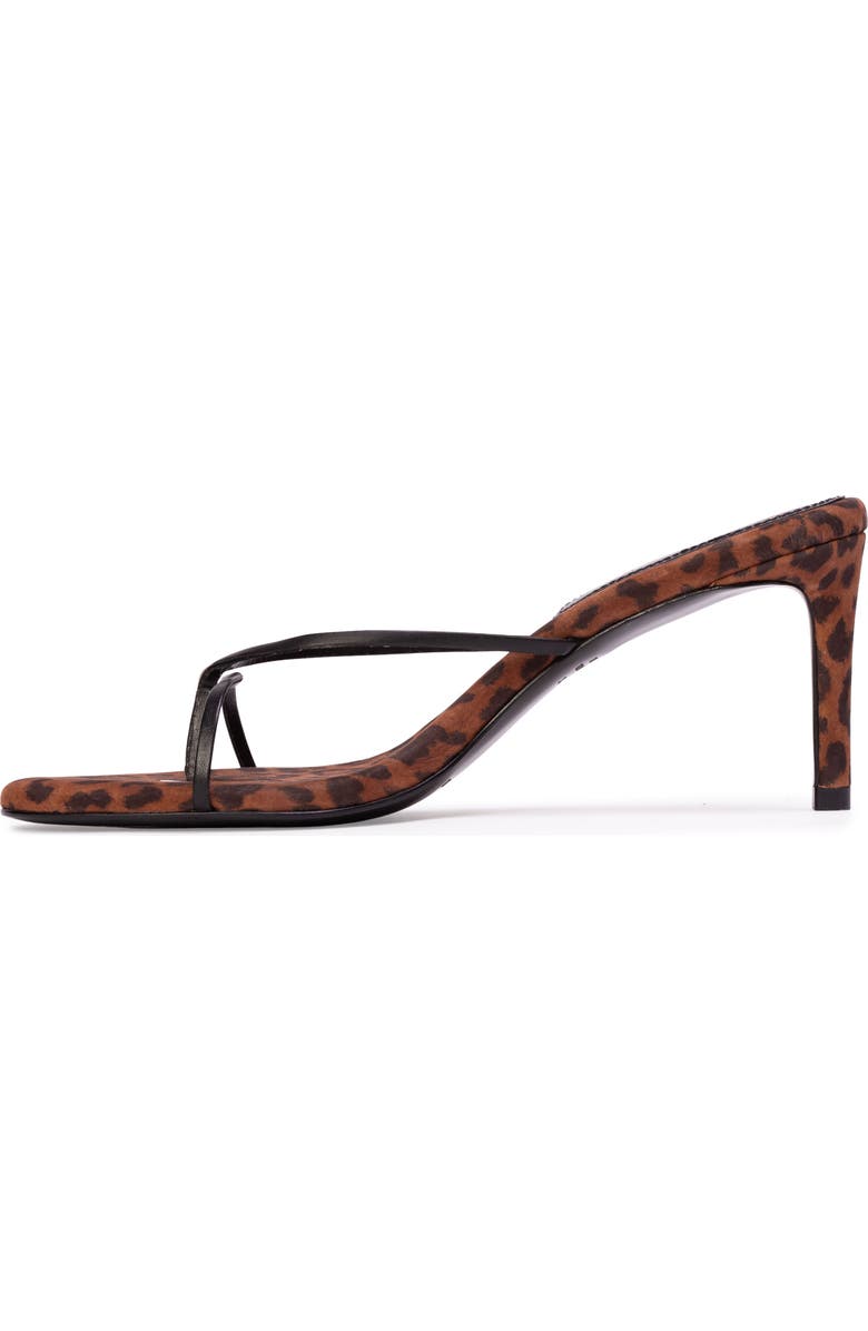 BLACK SUEDE STUDIO Gem 65 Sandal, Alternate, color, Leopard Nubuck