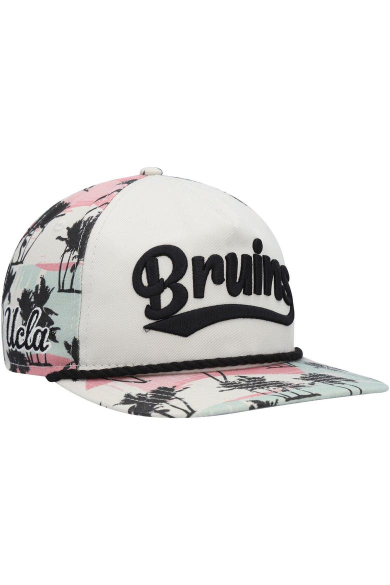 Men's New Era Cream UCLA Bruins High Tide Golfer Snapback Hat, Main, color, Cream
