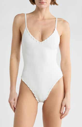 Good American Whip Stitch One-Piece Swimsuit