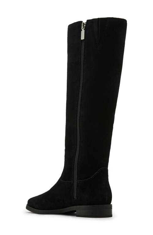 Blondo Deacon Knee High Waterproof Riding Boot In Black