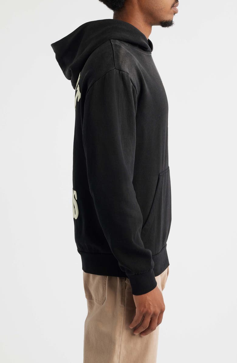 MARKET SMILEY<sup>®</sup> Upside Down Lockup Hoodie, Alternate, color, Jet Black