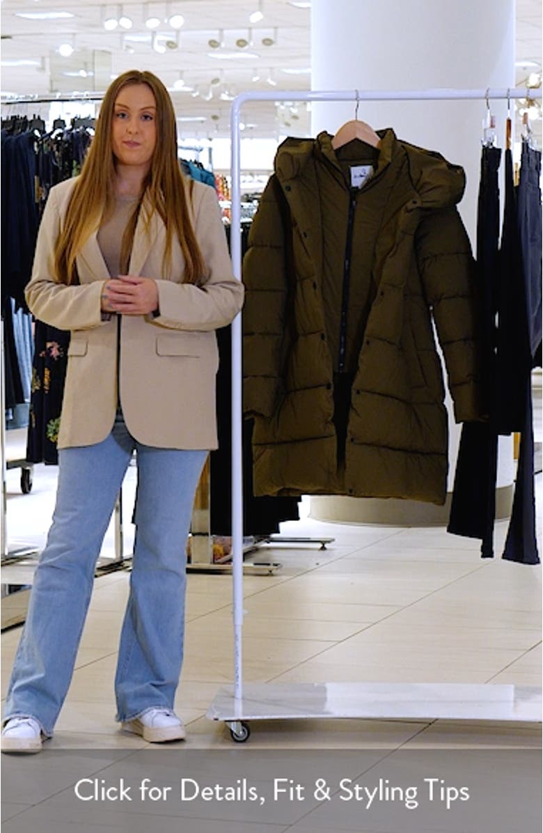 Hooded Puffer Coat, sales video thumbnail
