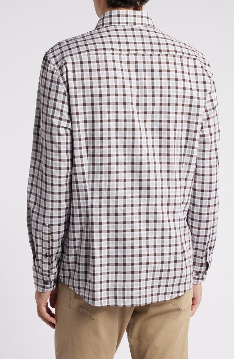 johnnie-O Davie Check Button-Up Shirt, Alternate, color, 