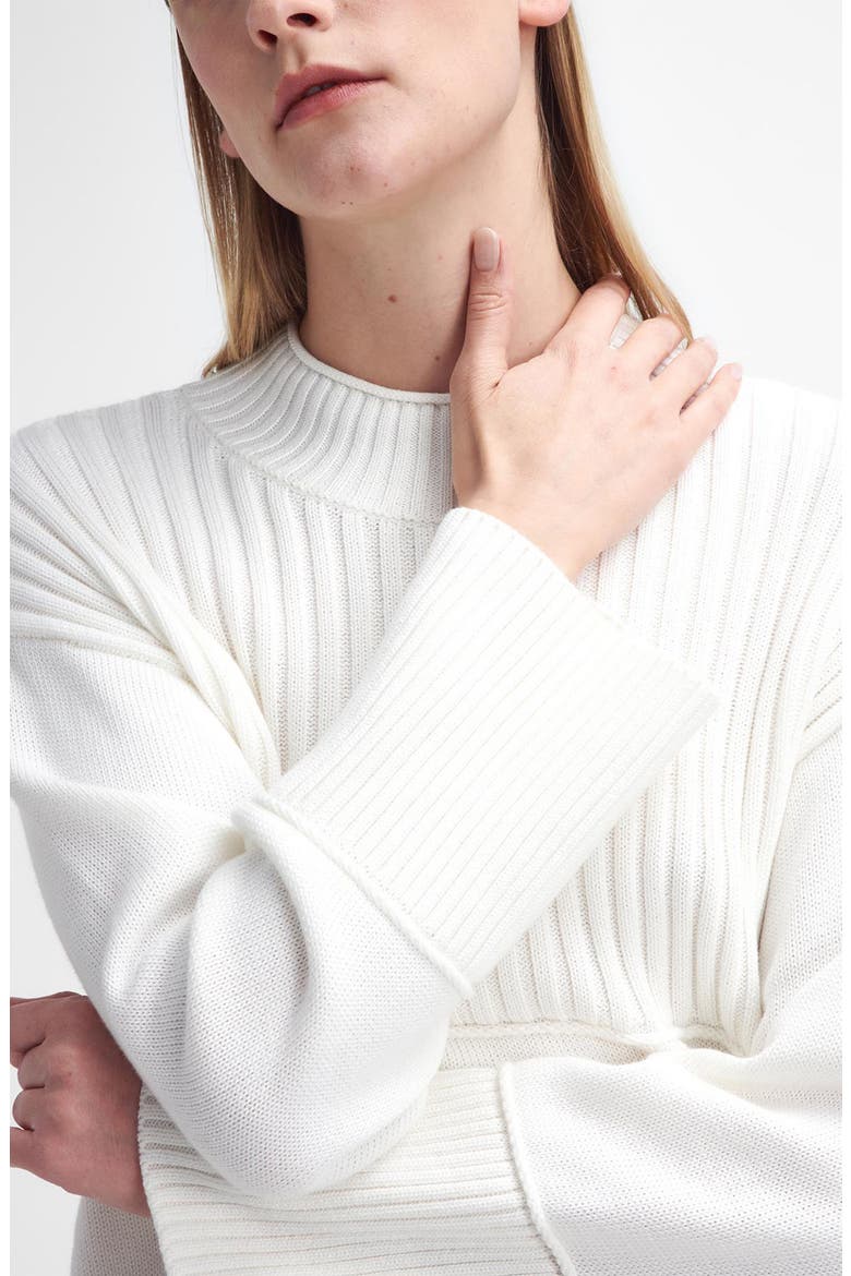 Andi Knitted Jumper Sweater, Alternate, color, ECRU