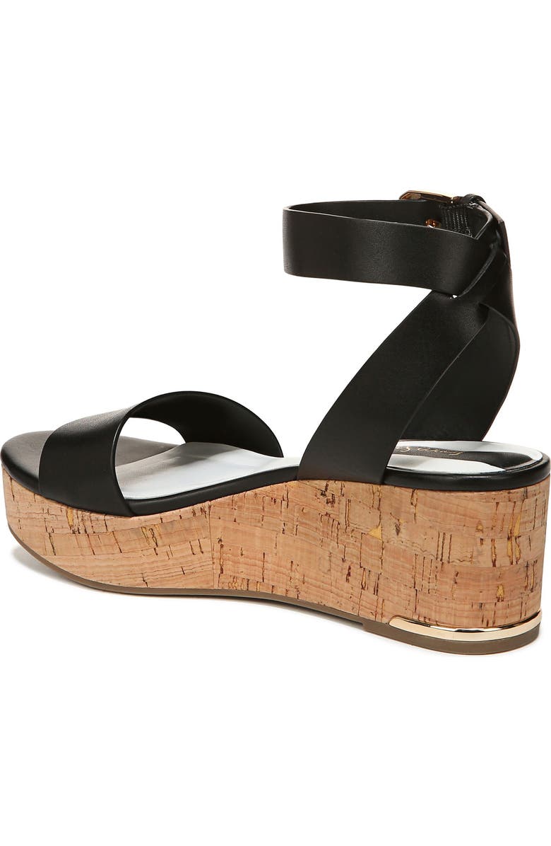 Franco Sarto Presley Ankle Strap Platform Wedge Sandal, Alternate, color,