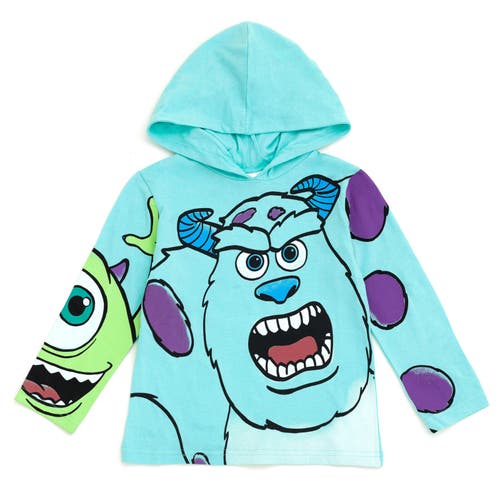 Disney Long Sleeve Hooded T-shirt In Blue
