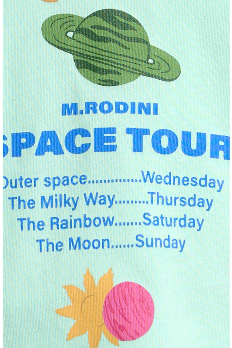 Space Tour Organic Cotton Graphic T-Shirt, Alternate, color, BLUE GREEN
