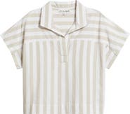 CITY BLUES Relaxed Stripe Shirt