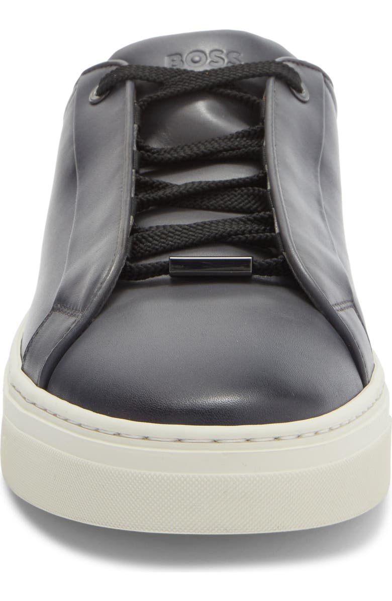 BOSS Gary Tenn Sneaker, Alternate, color, Dark Grey
