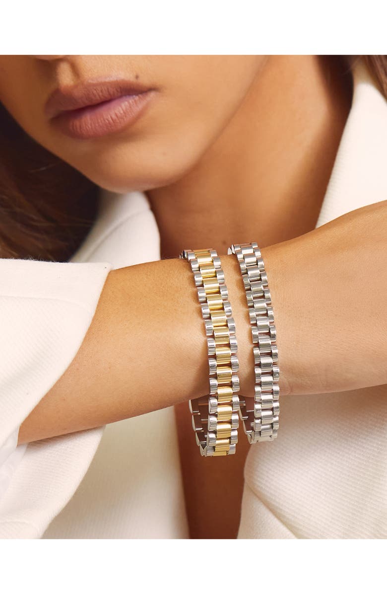 Luv AJ Timepiece Chain Bracelet, Alternate, color, 