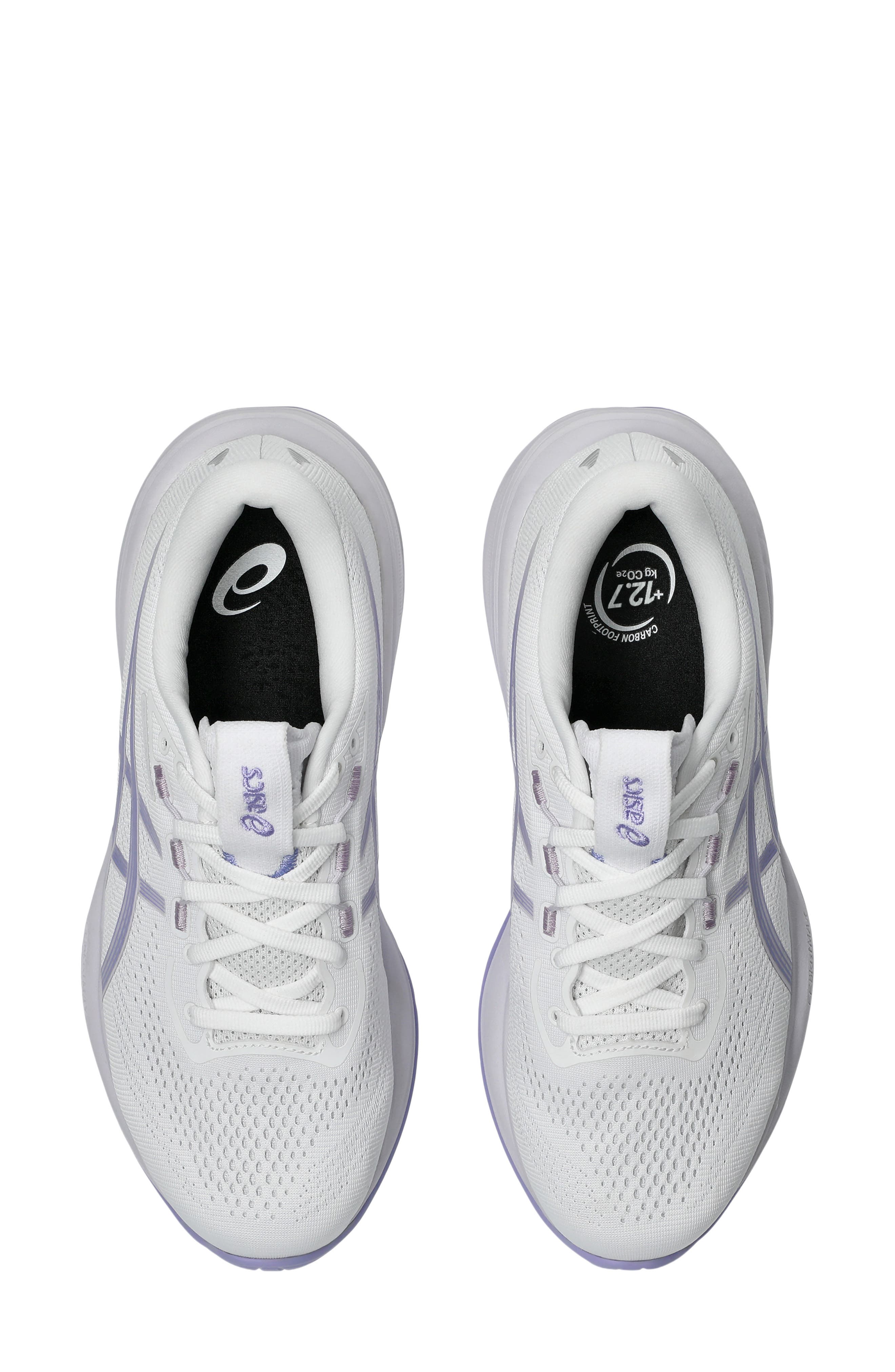 GEL-CUMULUS® 28 Running Shoe, Alternate, color, WHITE/ BLUEBELL
