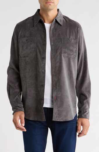 WEATHERPROOF VINTAGE Comfort Stretch Corduroy Button-Up Shirt