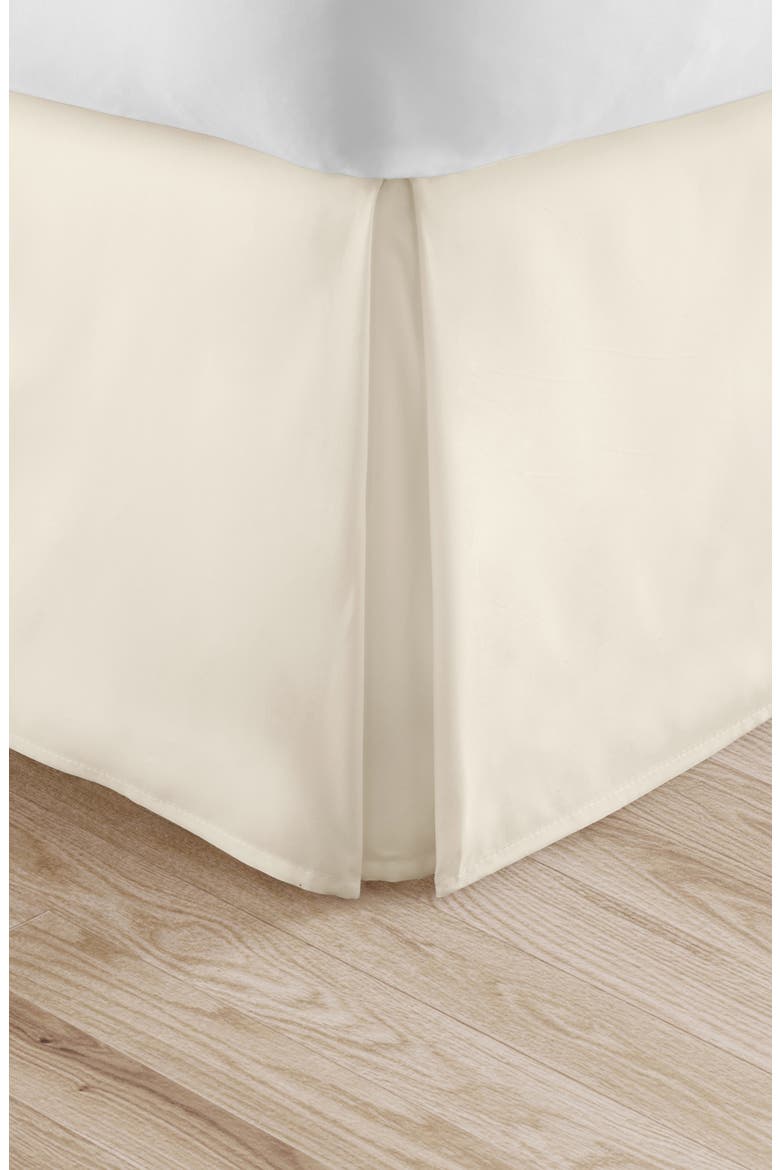 Premium Pleated Dust Ruffle Bed Skirt, Alternate, color, IVORY