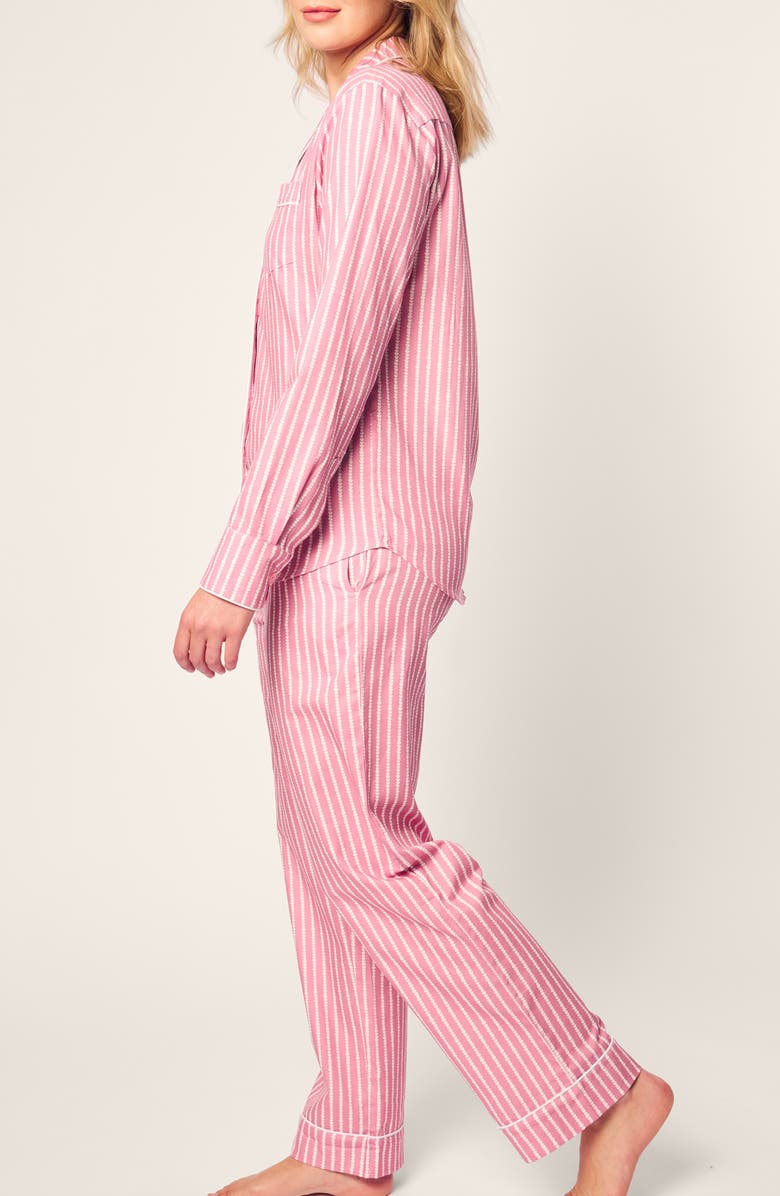 Petite Plume Love Cotton Twill Pajamas, Alternate, color, 