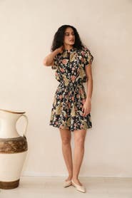 RAISHMA Samara Black Playsuit